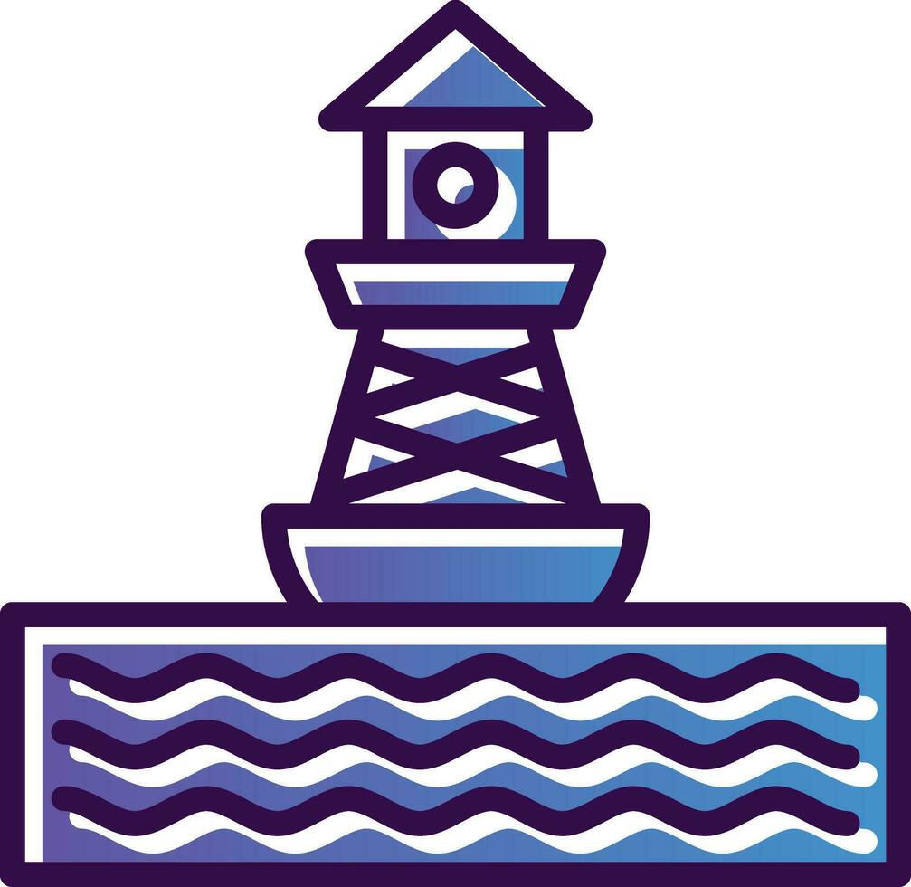 Buoy Vector Icon Design