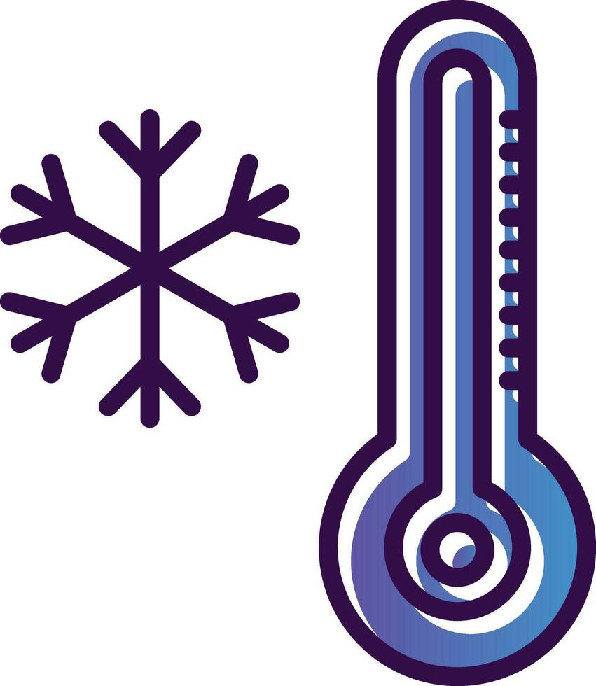 Cold Vector Icon Design