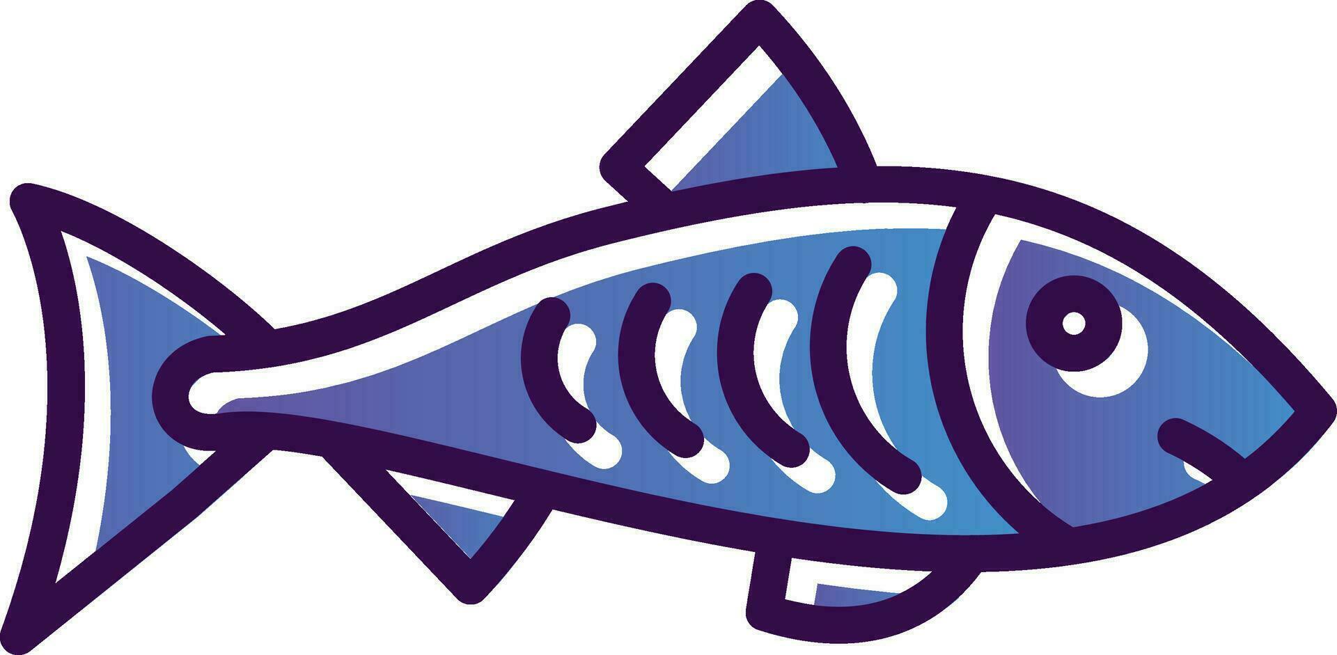 Salmon Vector Icon Design