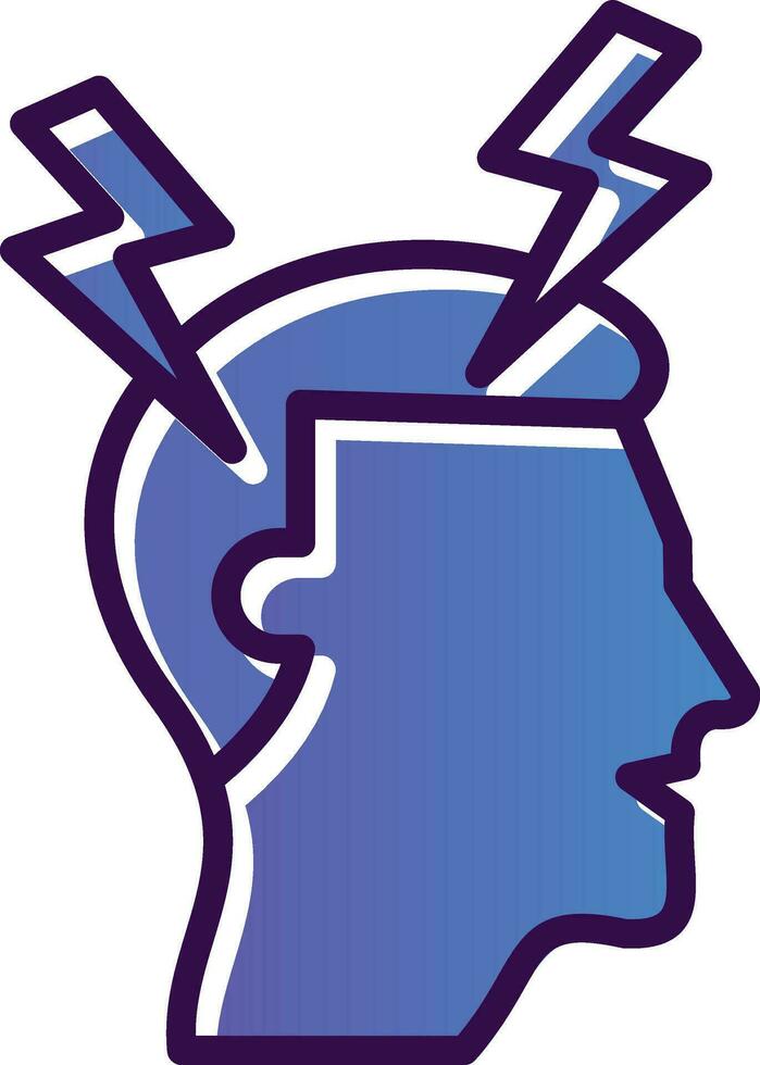 Headache Vector Icon Design