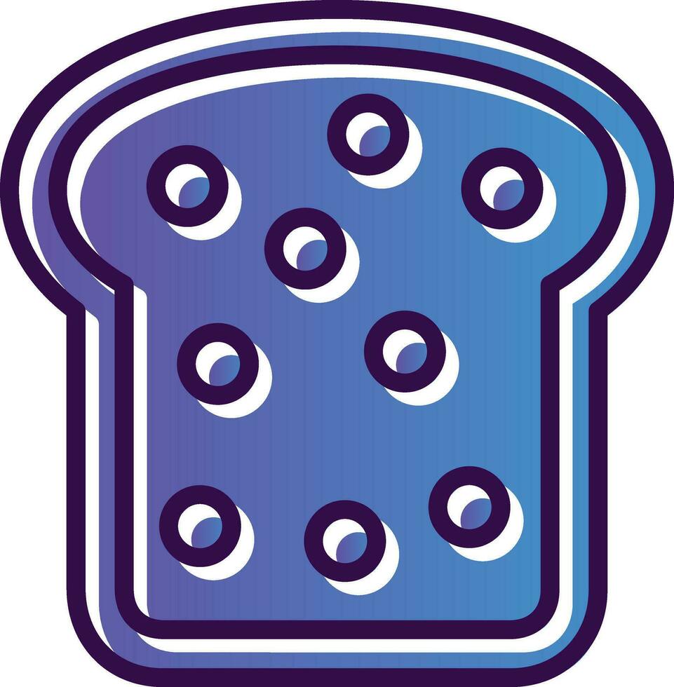 Bread Vector Icon Design