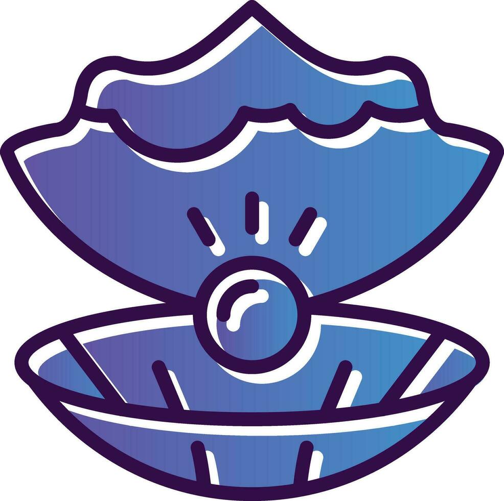 Clam Vector Icon Design