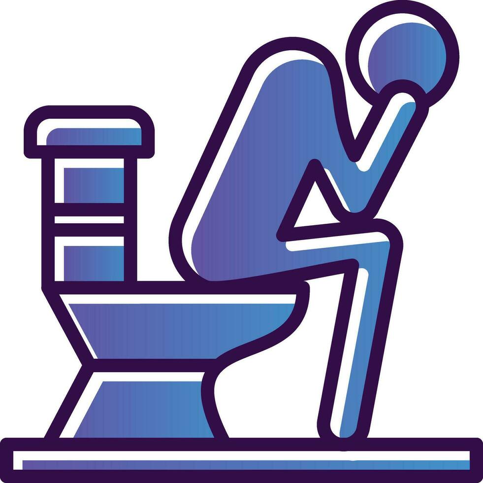 Diarrhea Vector Icon Design