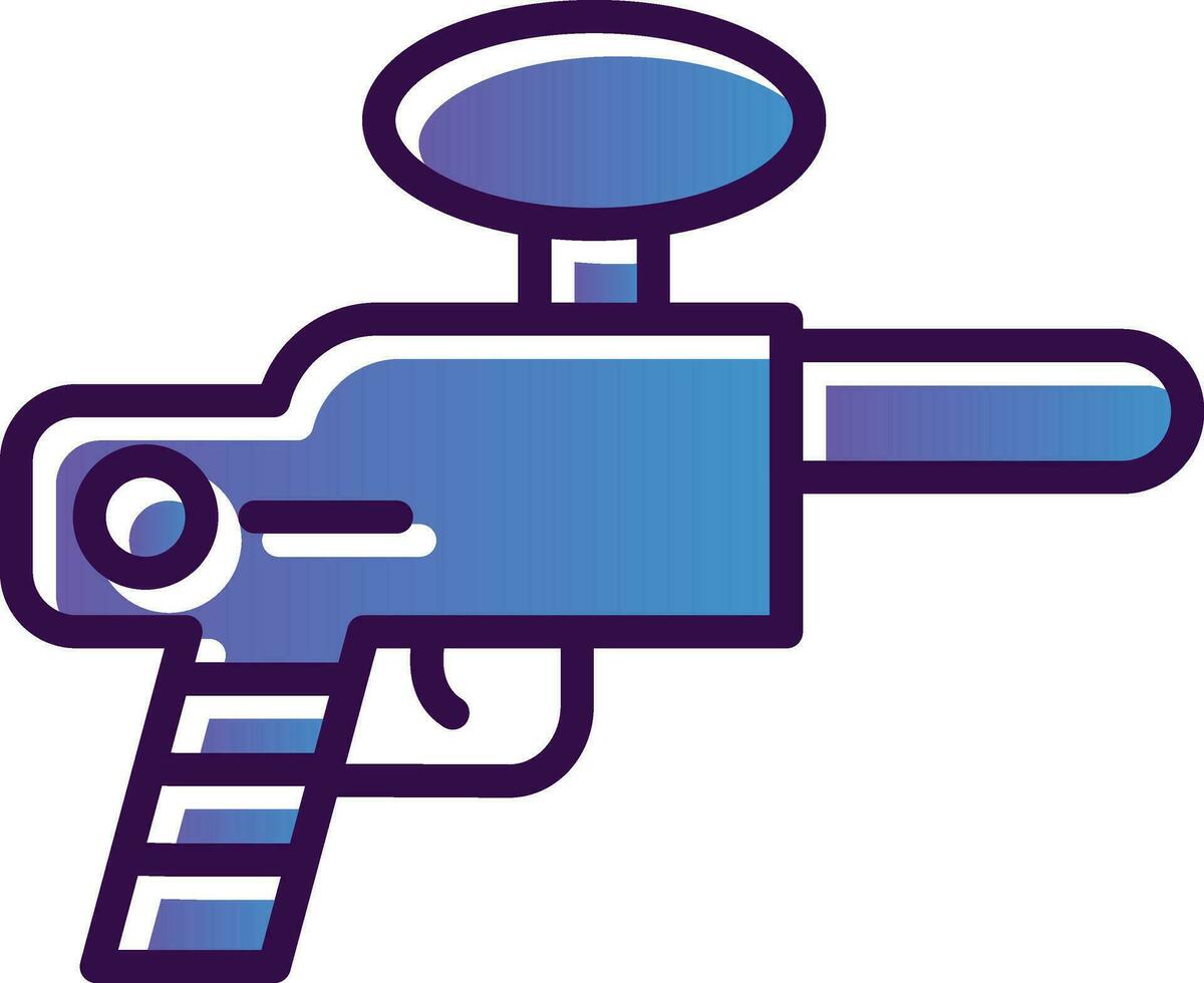 Paintball Vector Icon Design