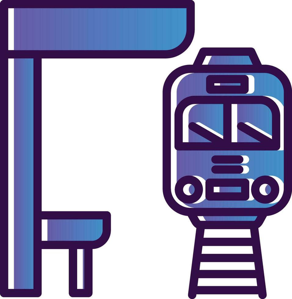 Subway Vector Icon Design