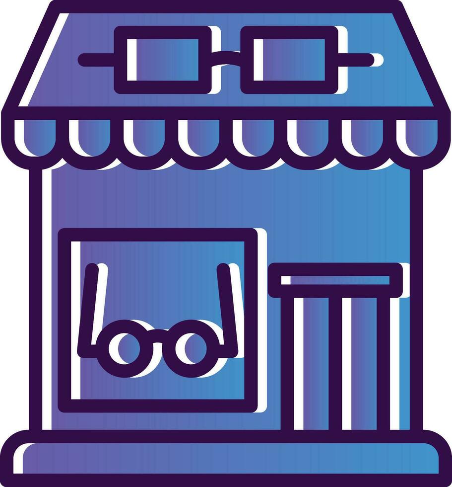 Optical shop Vector Icon Design