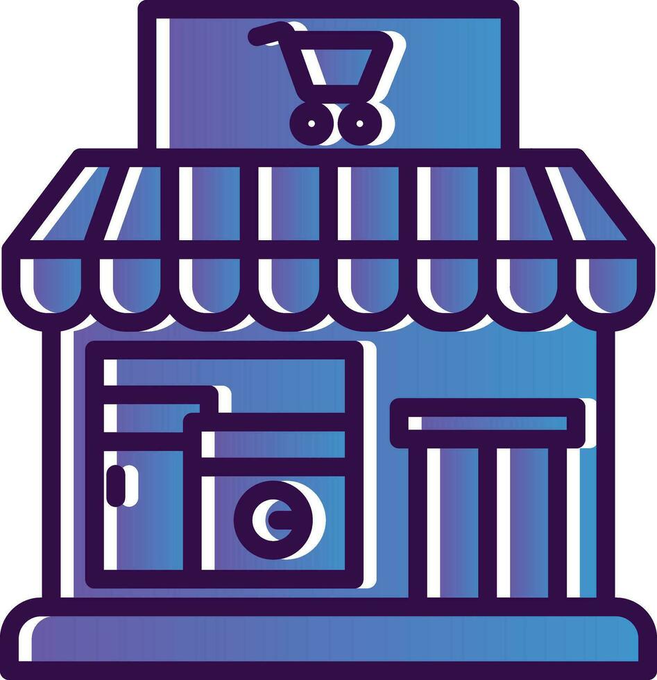 Electronics shop Vector Icon Design