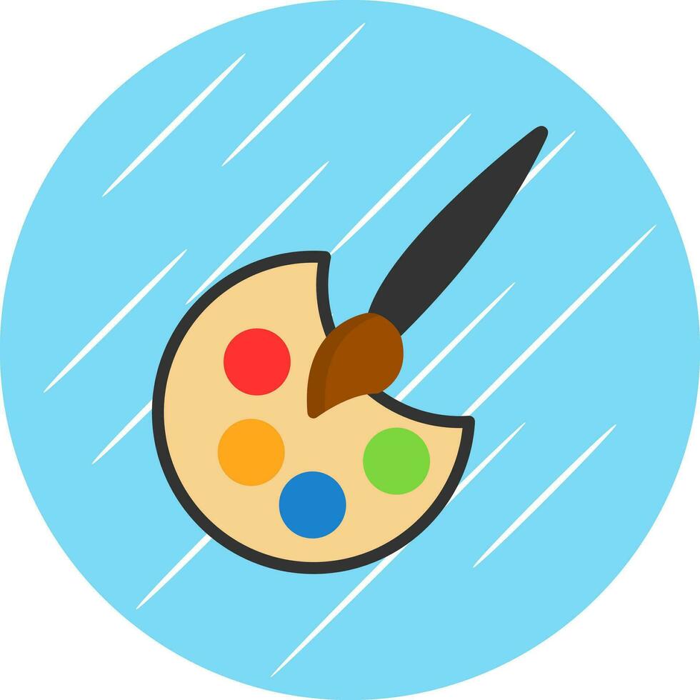 Painting Vector Icon Design
