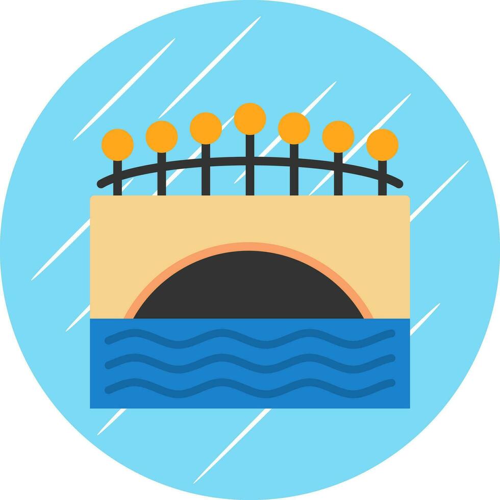 Canal Vector Icon Design