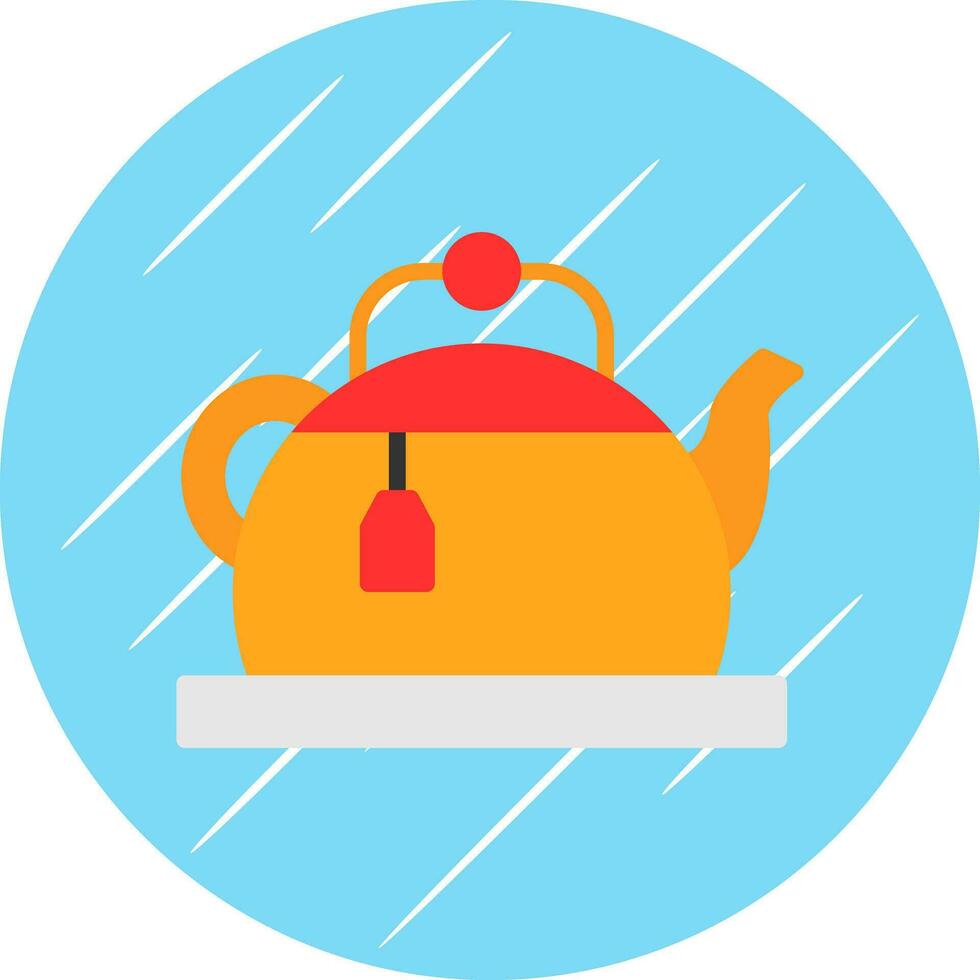 Teapot Vector Icon Design