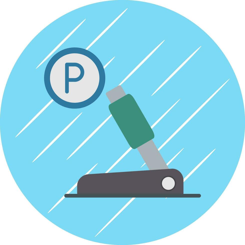 Parking brake Vector Icon Design