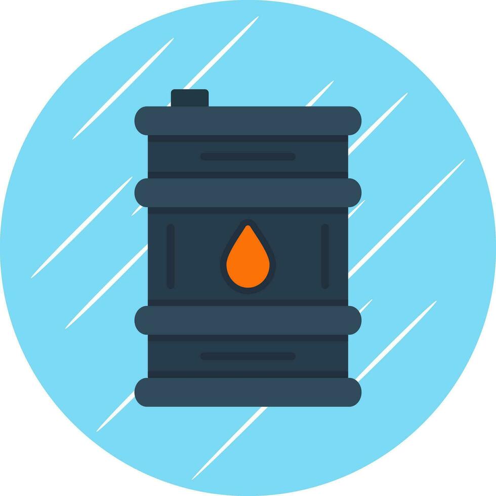 Oil Vector Icon Design