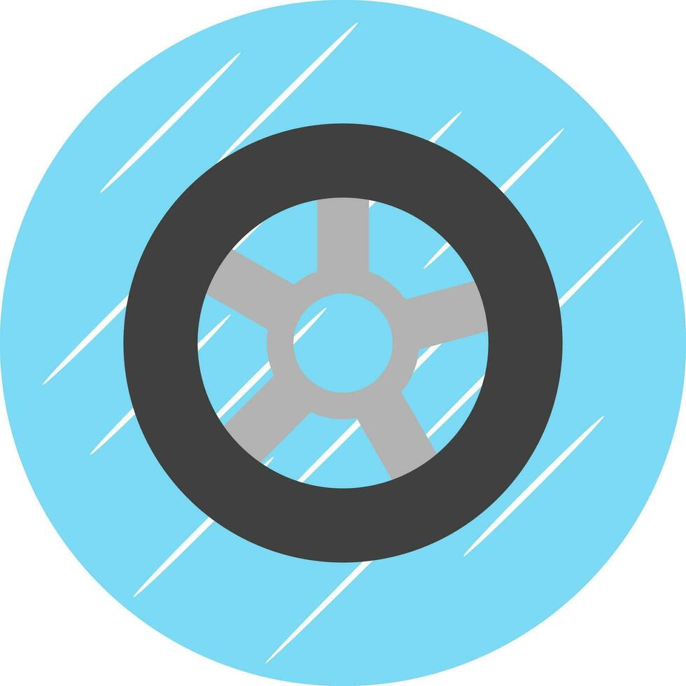 Wheel Vector Icon Design