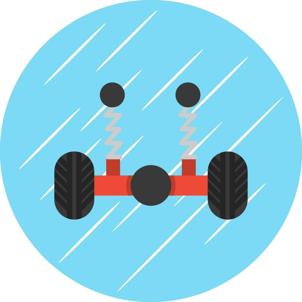 diseño de icono de vector de suspensión