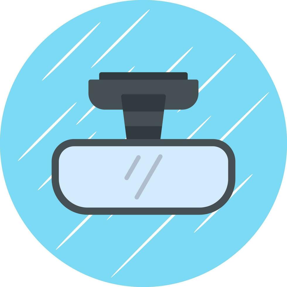 Rearview mirror Vector Icon Design