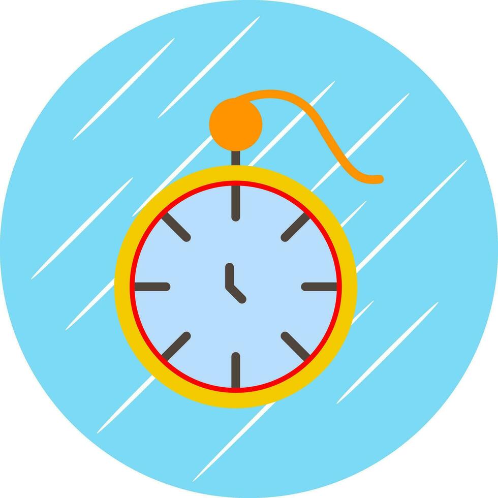 Pocket watch Vector Icon Design