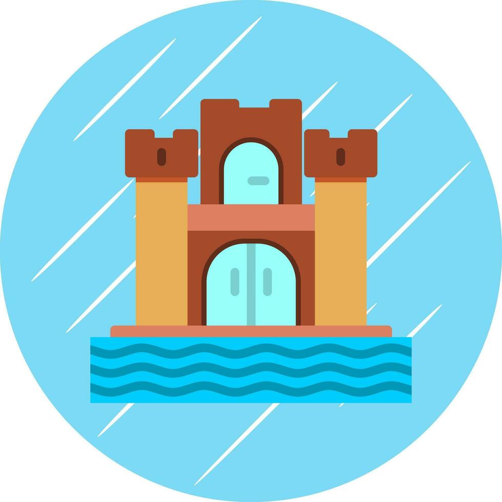 Gravensteen Vector Icon Design