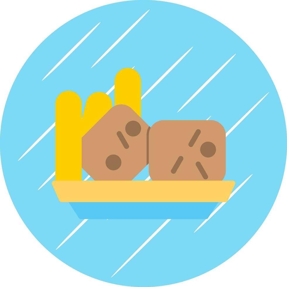 Carbonade flamande Vector Icon Design