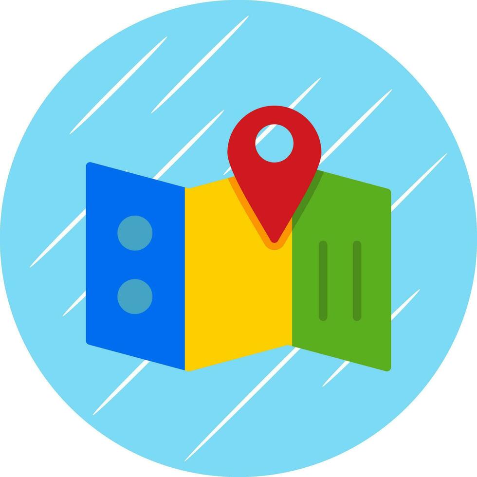 Map Vector Icon Design