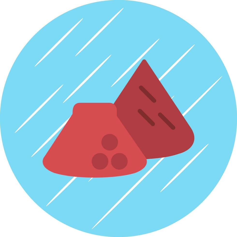 Cuberdon Vector Icon Design