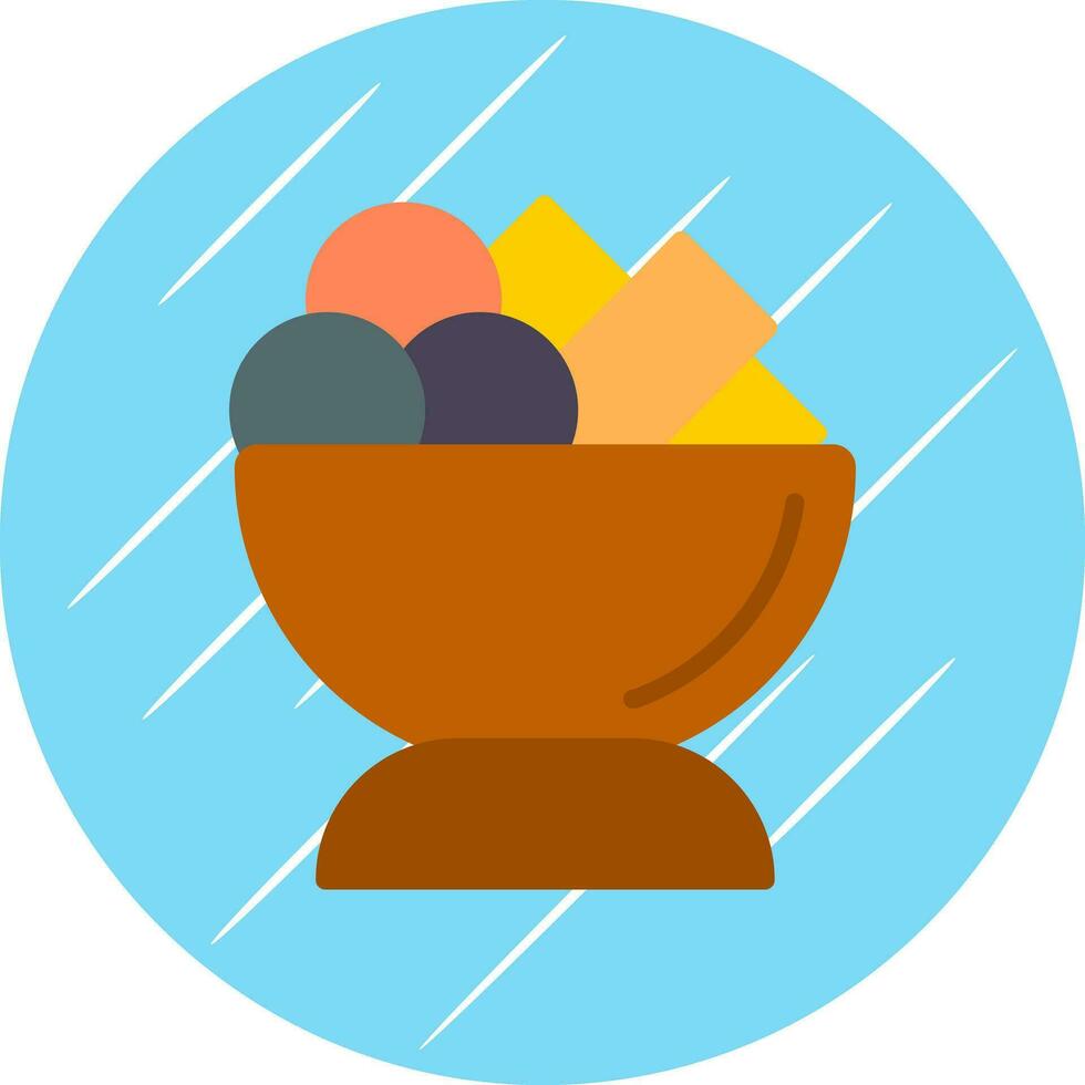 Moules frites Vector Icon Design
