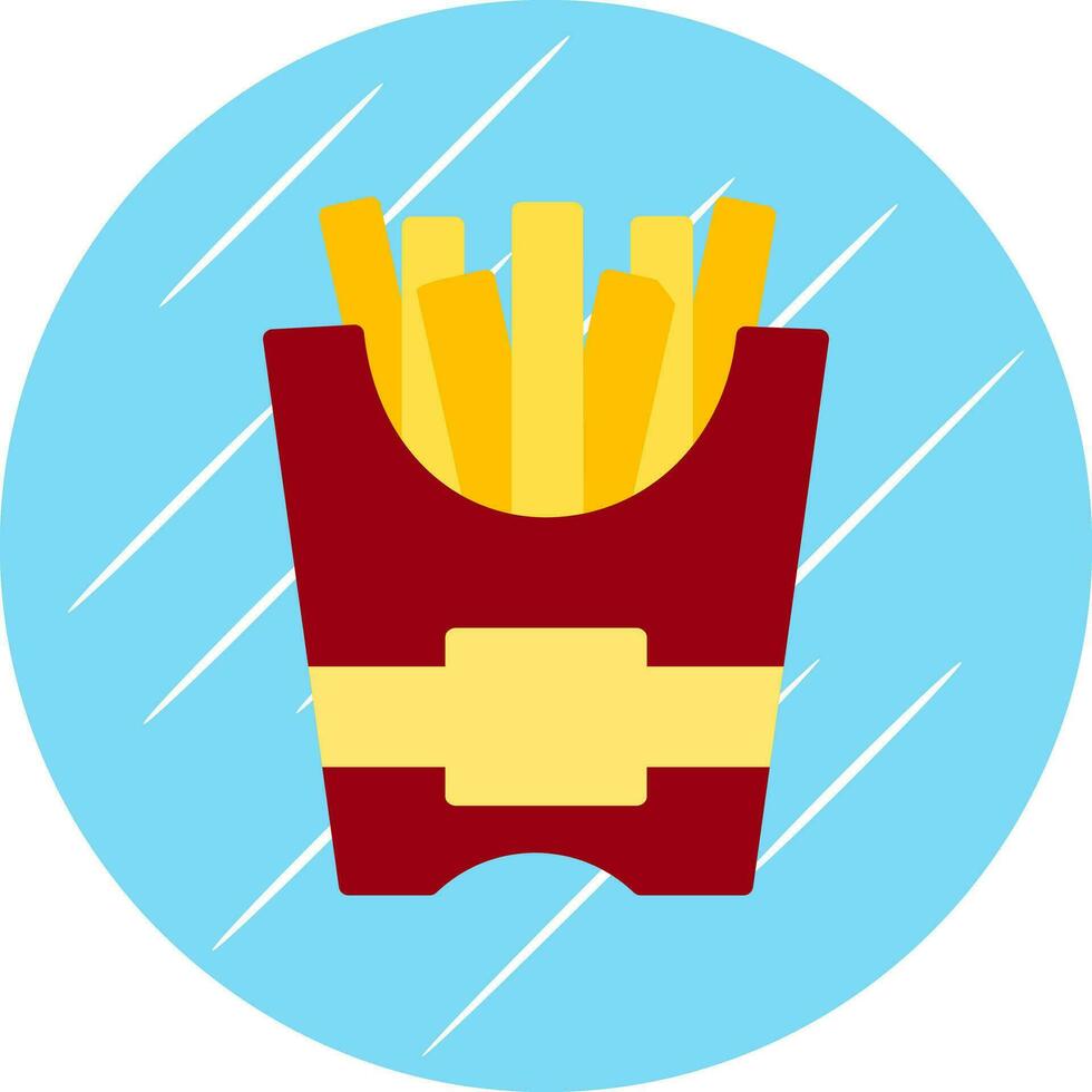 Frites Vector Icon Design