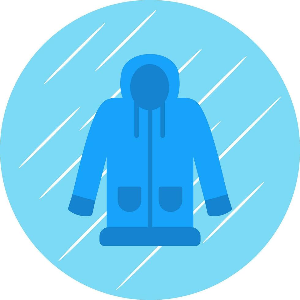 impermeable vector icono diseño