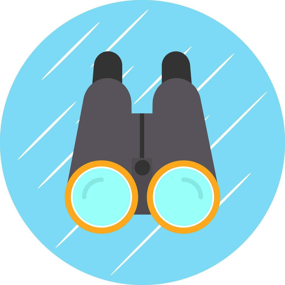 Binoculars Vector Icon Design