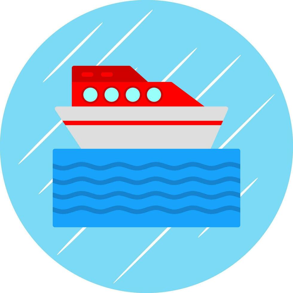 Boat Vector Icon Design