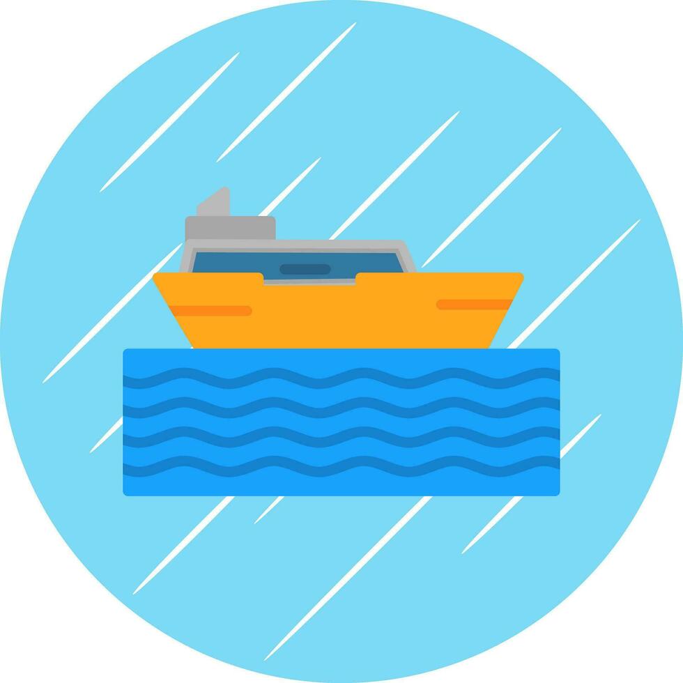 Cruise Vector Icon Design