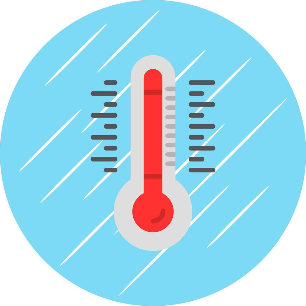 Thermometer Vector Icon Design