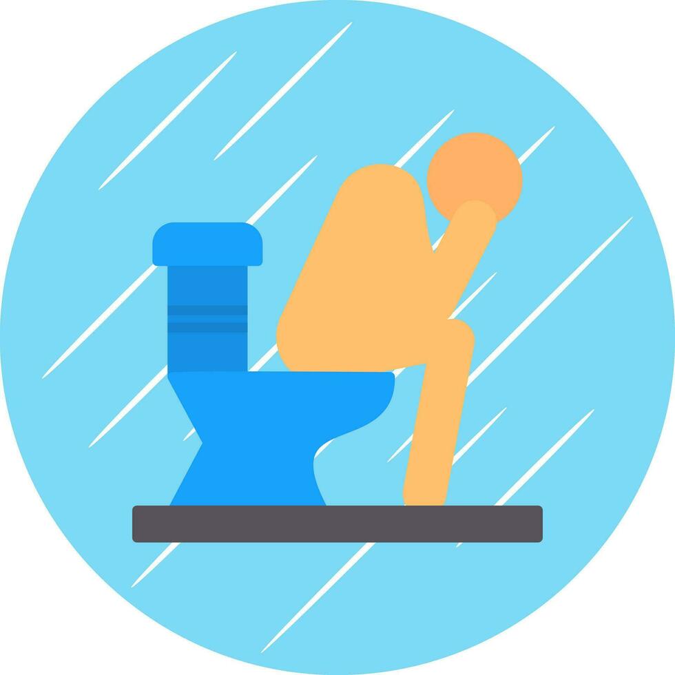 Diarrhea Vector Icon Design