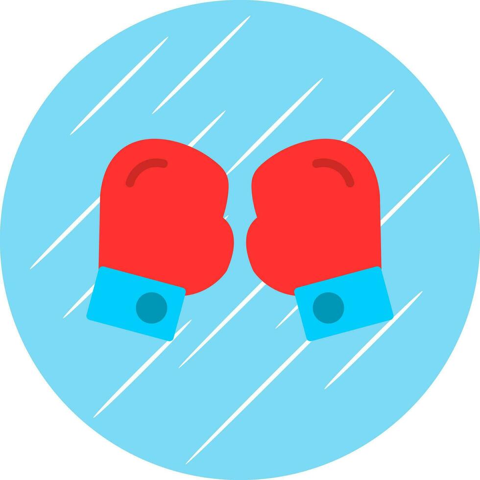 diseño de icono de vector de guantes de boxeo