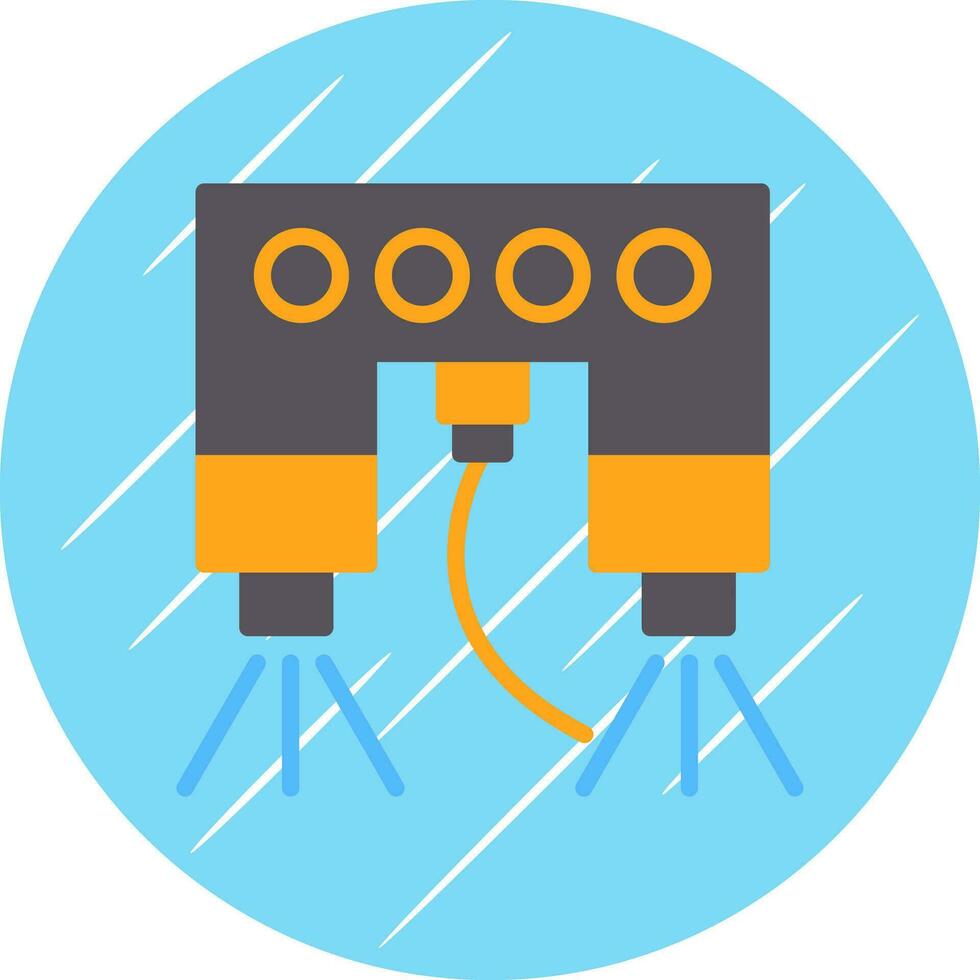 Flyboard Vector Icon Design