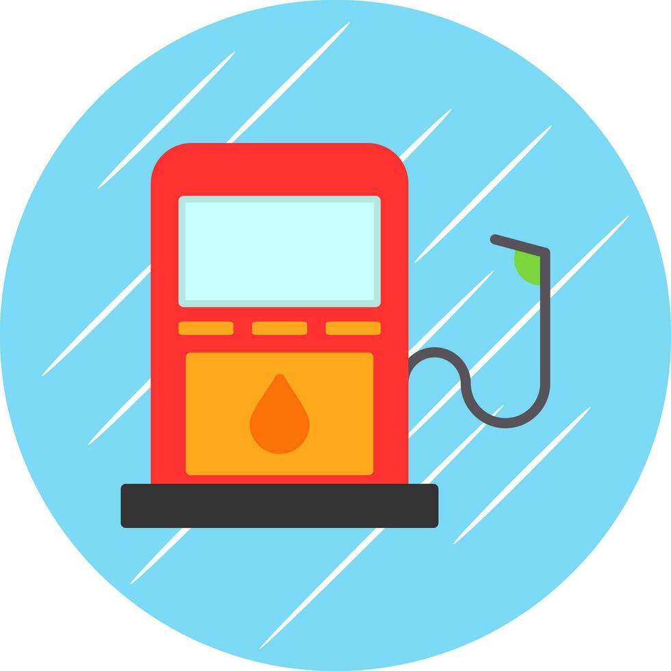 Gas pump Vector Icon Design