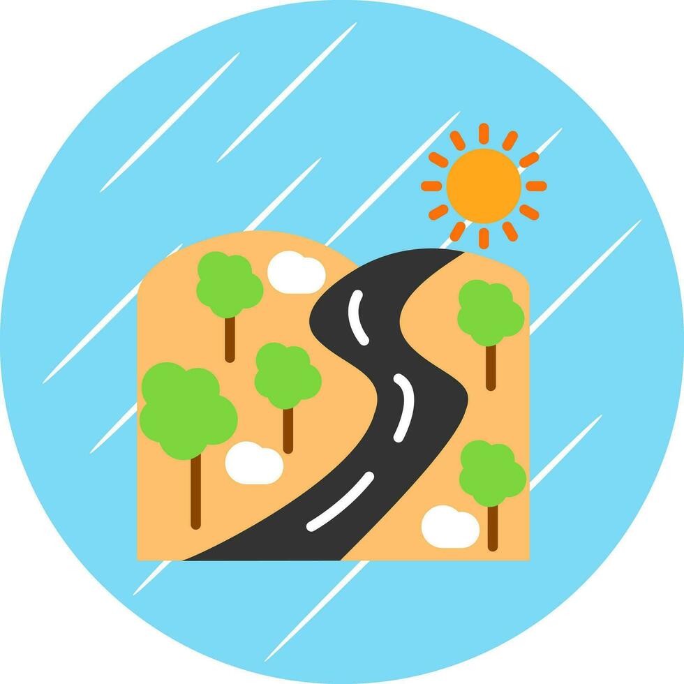 Forest Vector Icon Design