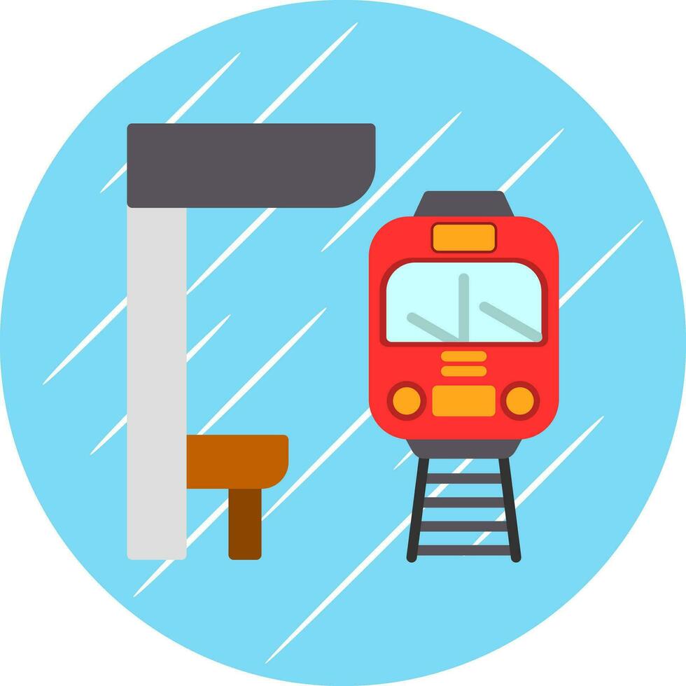 Subway Vector Icon Design
