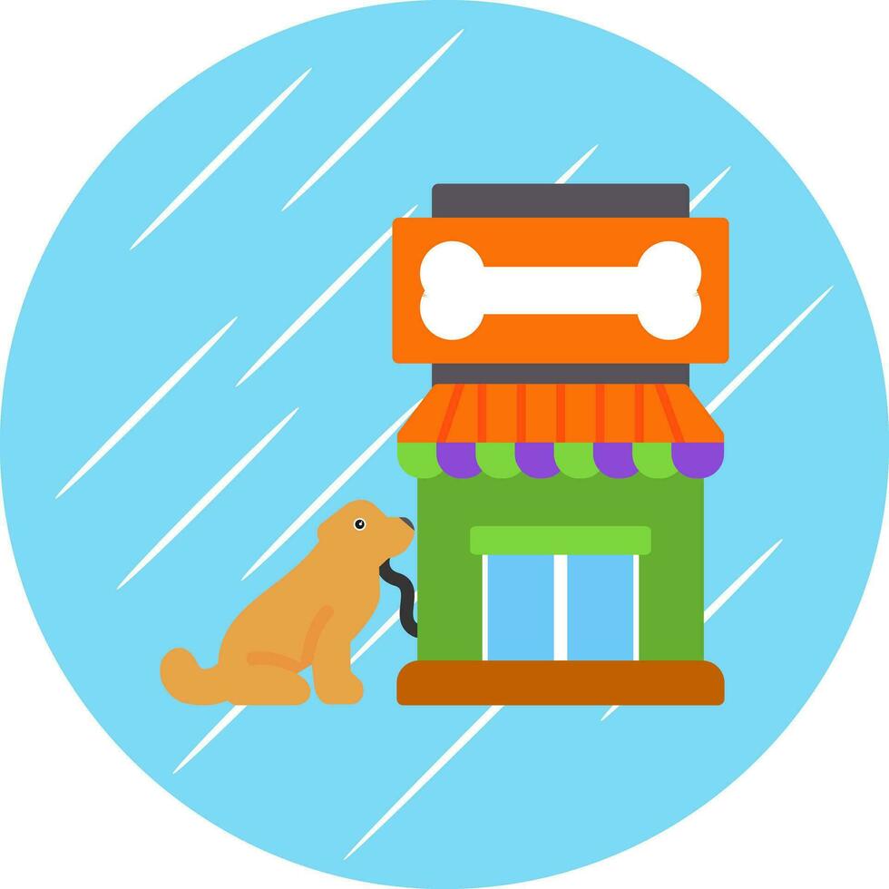 Pet shop Vector Icon Design