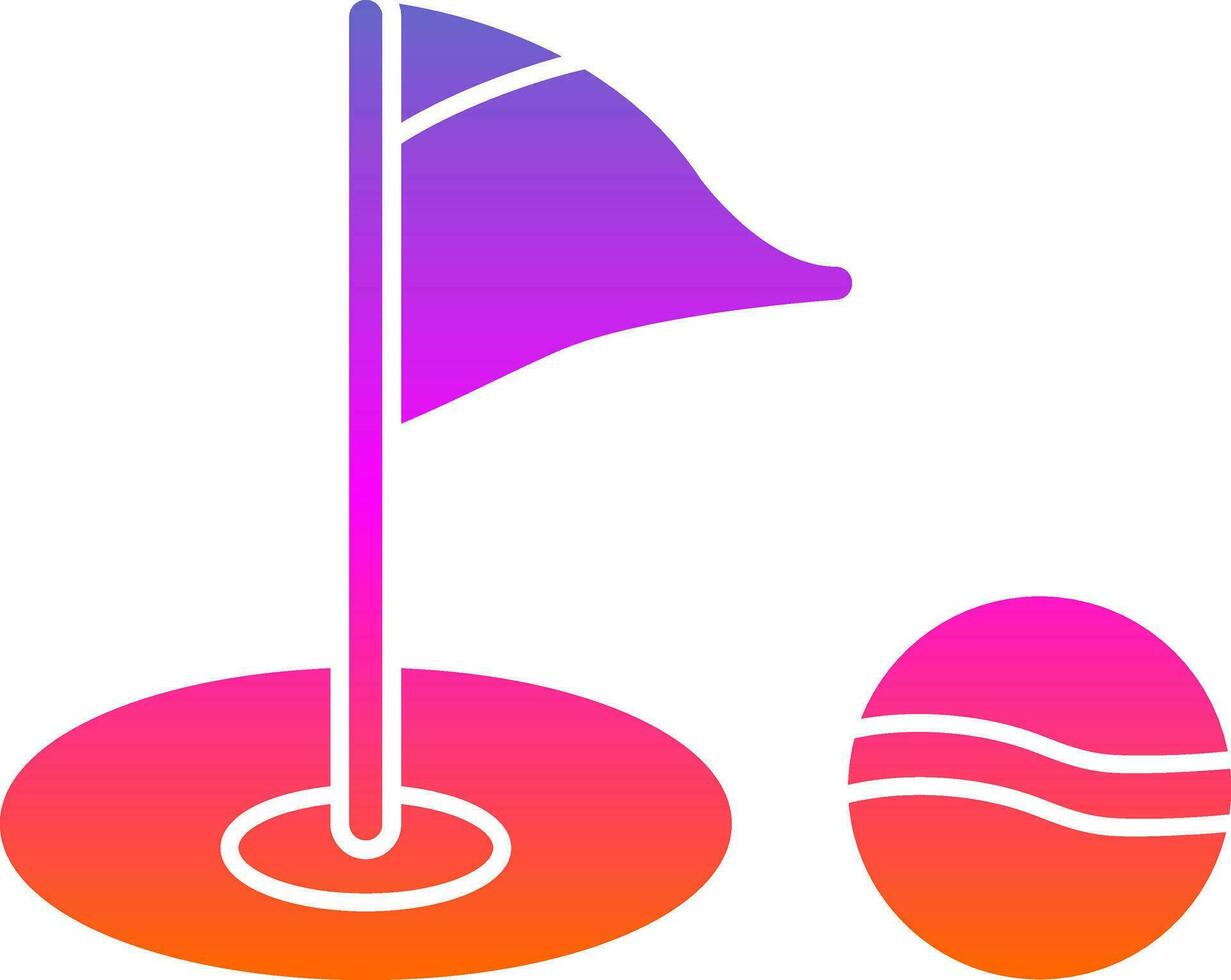 Golf Vector Icon Design