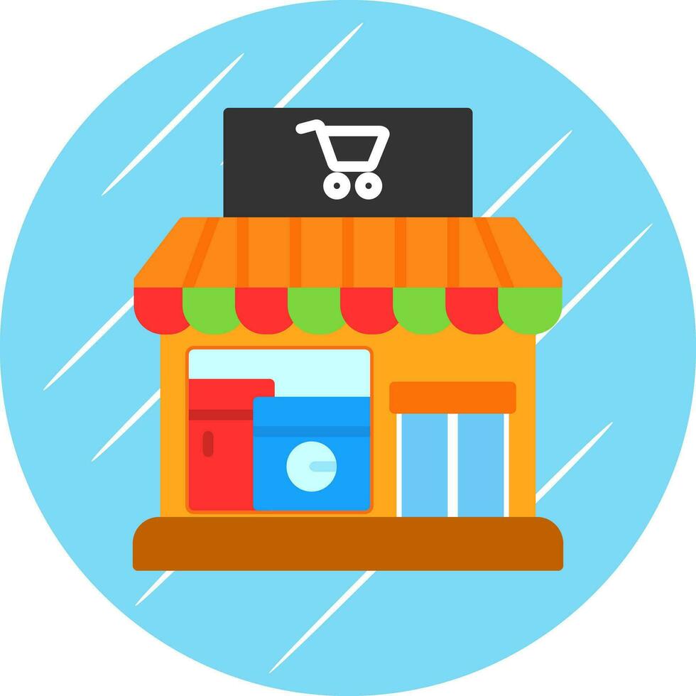Electronics shop Vector Icon Design