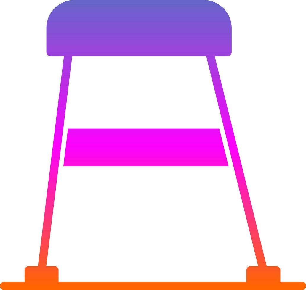 Stool Vector Icon Design