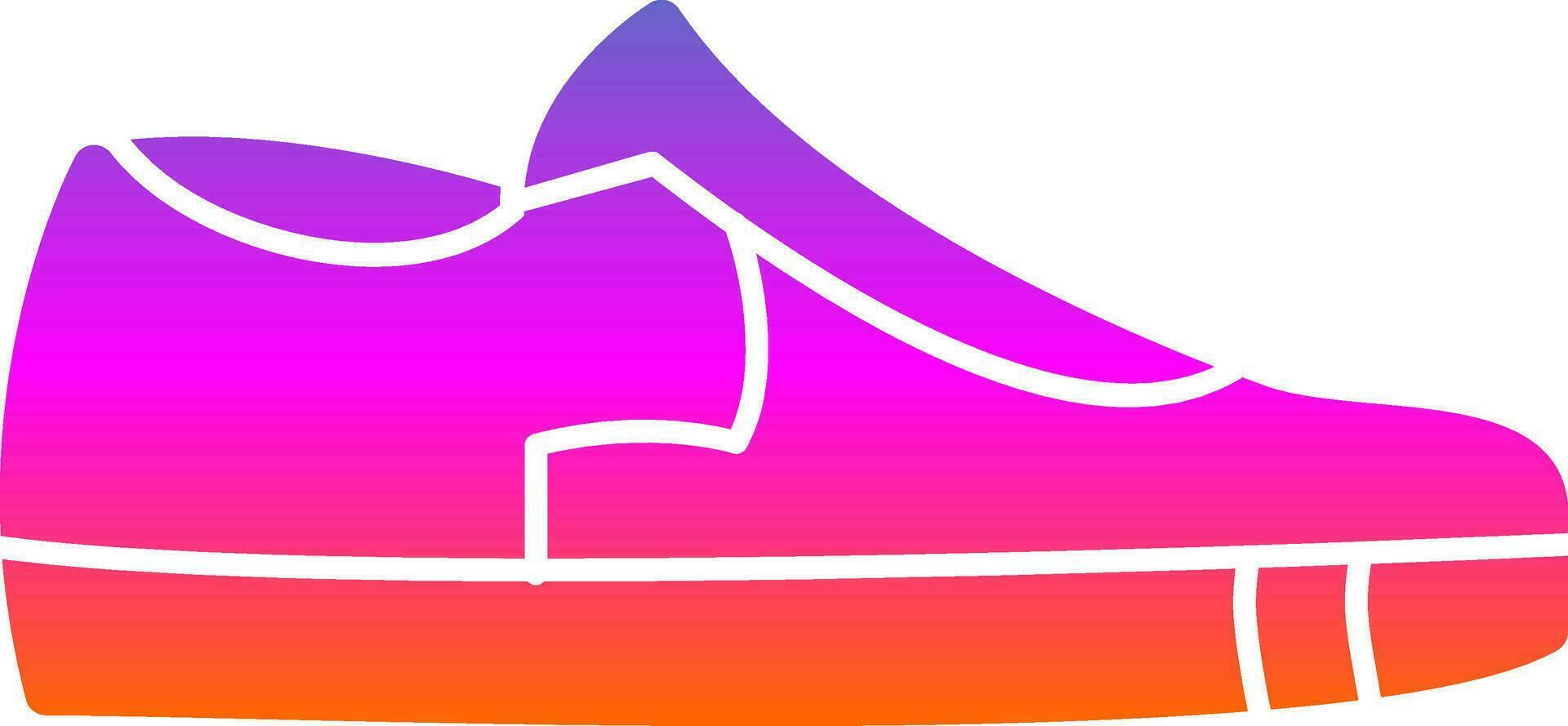 diseño de icono de vector de zapato