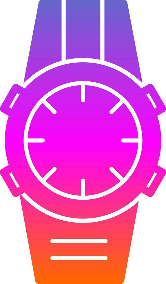 Wristwatch Vector Icon Design