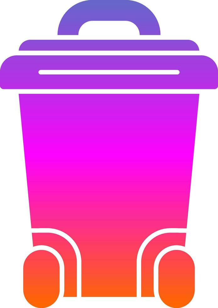 Recycle Bin Vector Icon Design