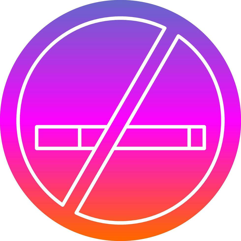 Quit smoking Vector Icon Design