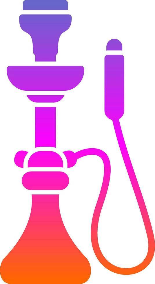 Hookah Vector Icon Design
