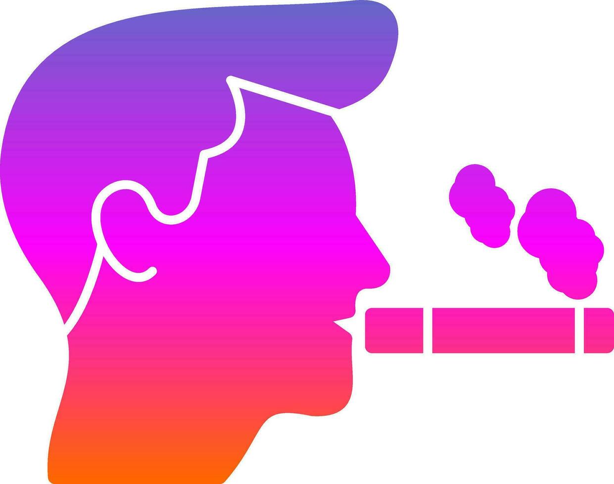 Smoked Vector Icon Design