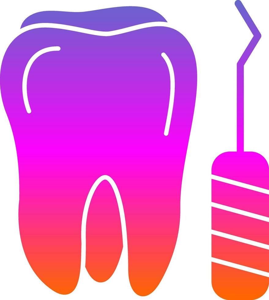 diseño de icono de vector de dentista