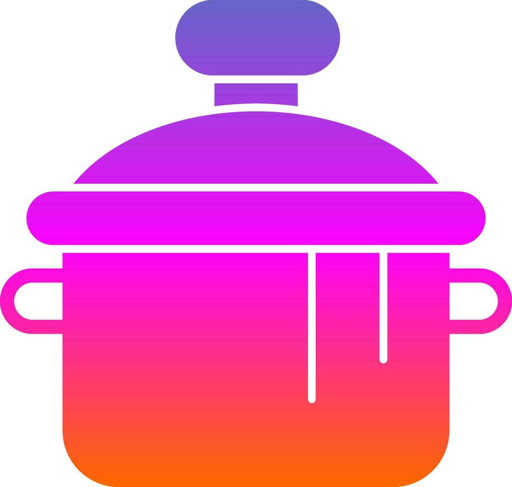 Pot Vector Icon Design