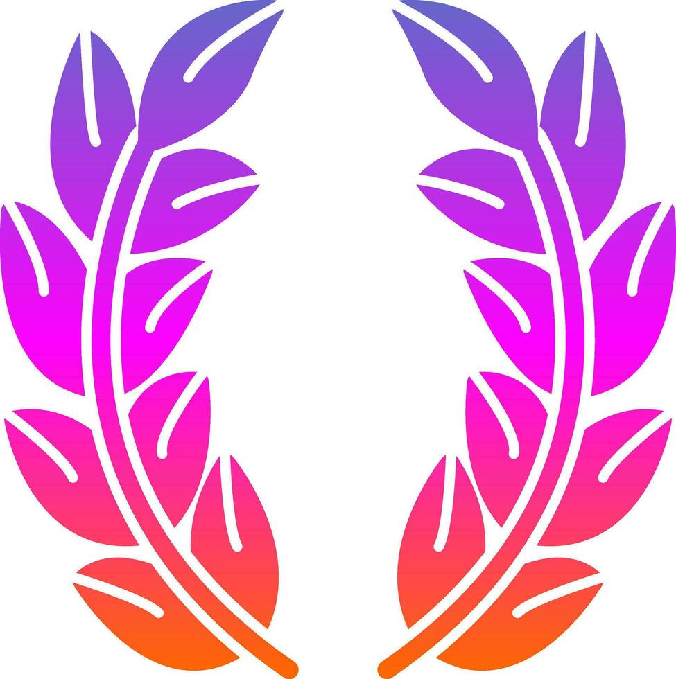 Laurel Vector Icon Design